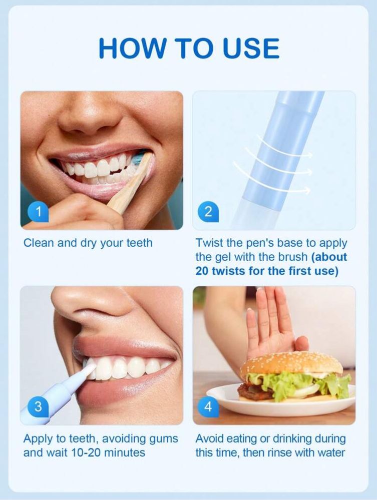 Clareamento Dos Dentes Caneta