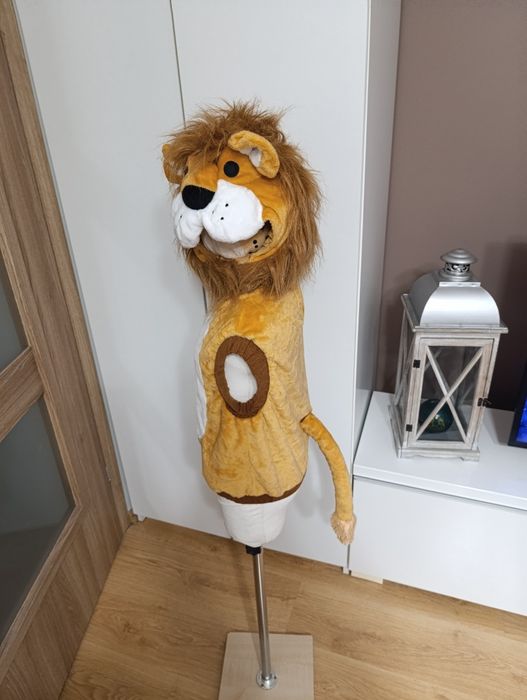 strój karnawałowy LEW LWA SIMBA przebranie kostium 86/98 (208)