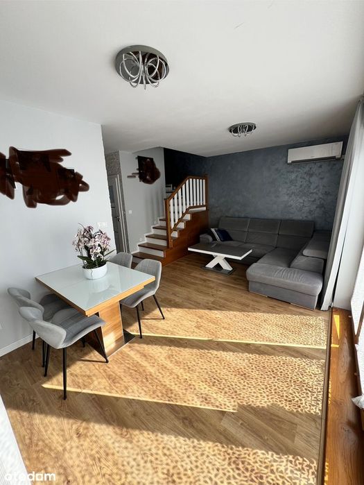 Urządzony dwupoziomowy apartament, 4 pok; Tychy-Wilkowyje, duży taras