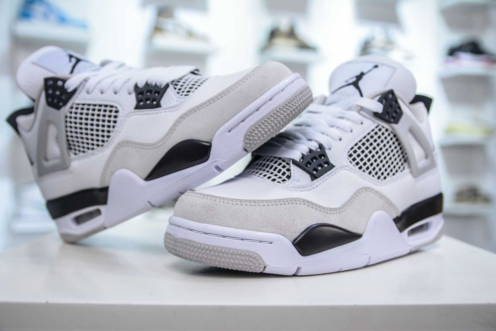 koszykówki "Jordan_4_Retro_Military_Black_Roz.R.42