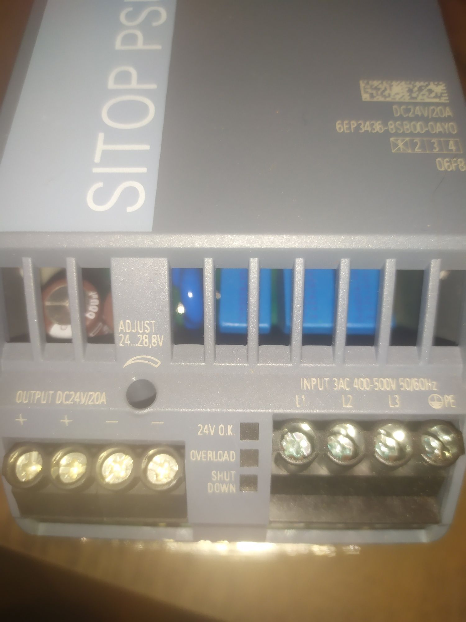 Zasilacz Siemens SITOP PSU8200 24V/20A