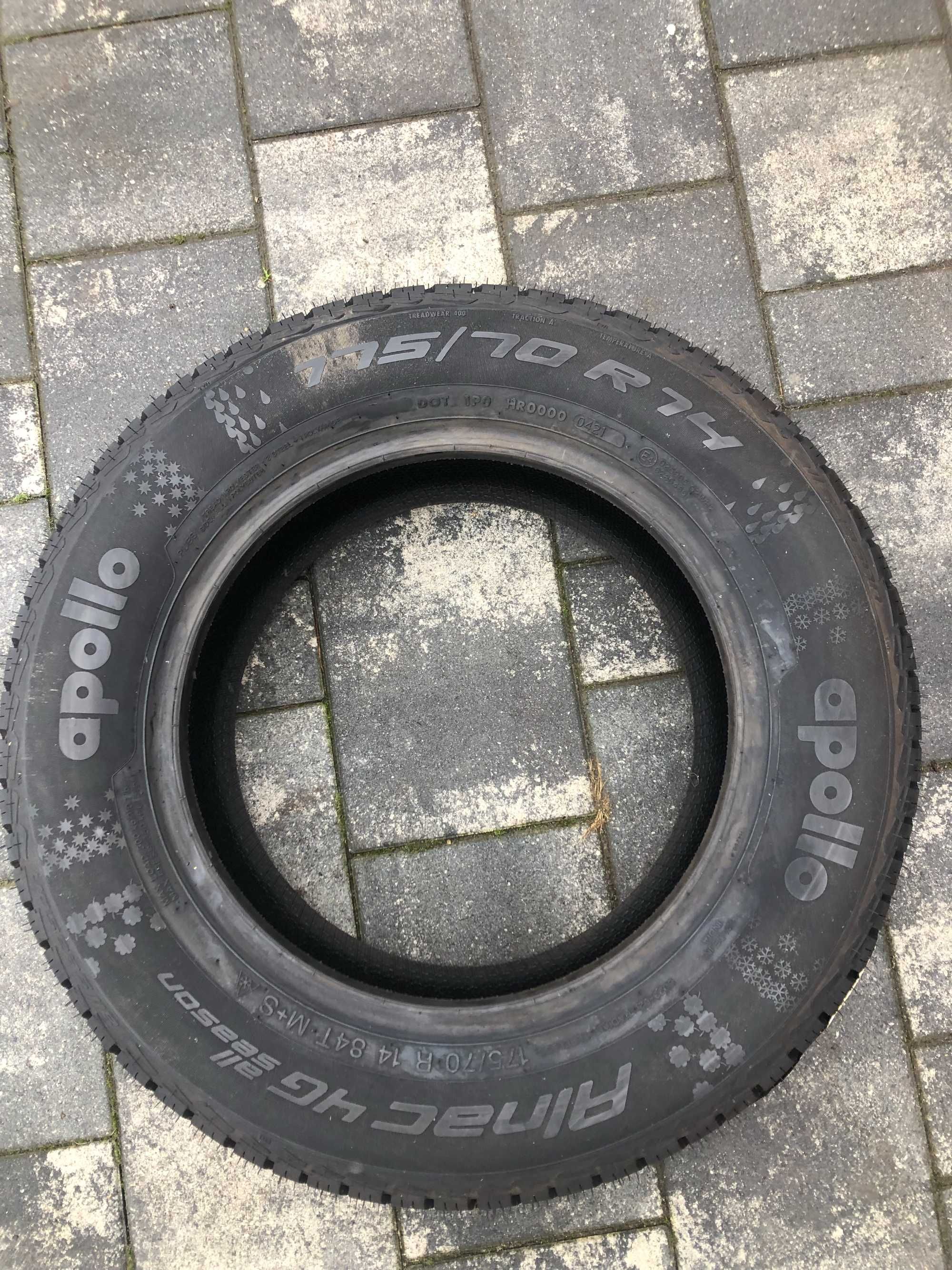 opony semperit 165/65/15,firestone 155/80/13,apollo 175/70/14