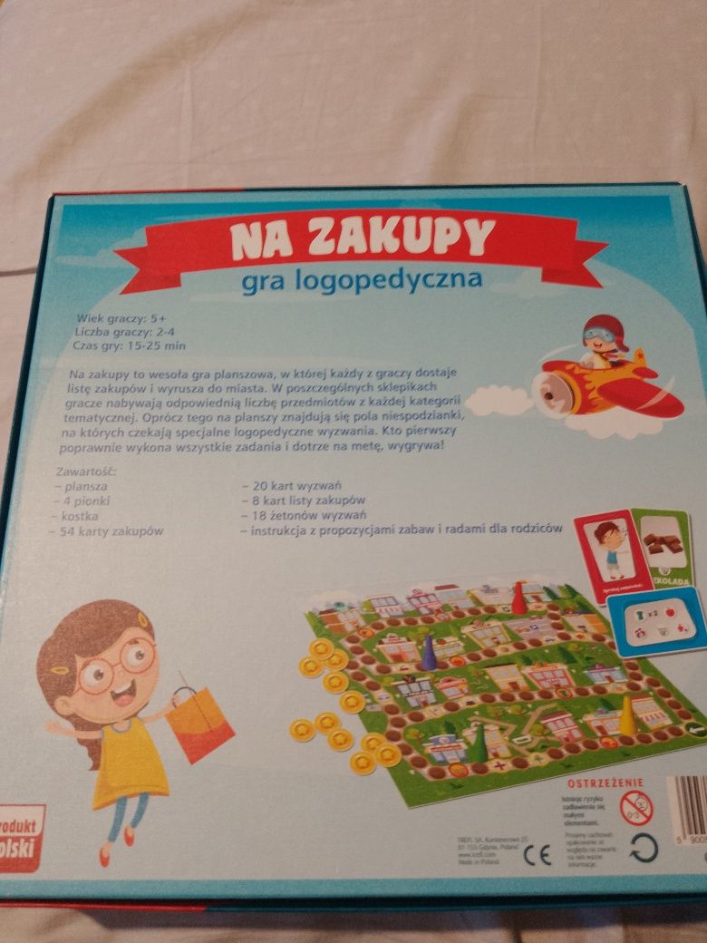 Gra planszowa na zakupy