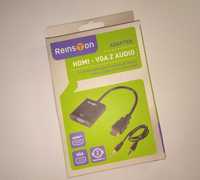 Adapter HDMI - VGA Z AUDIO Reinson