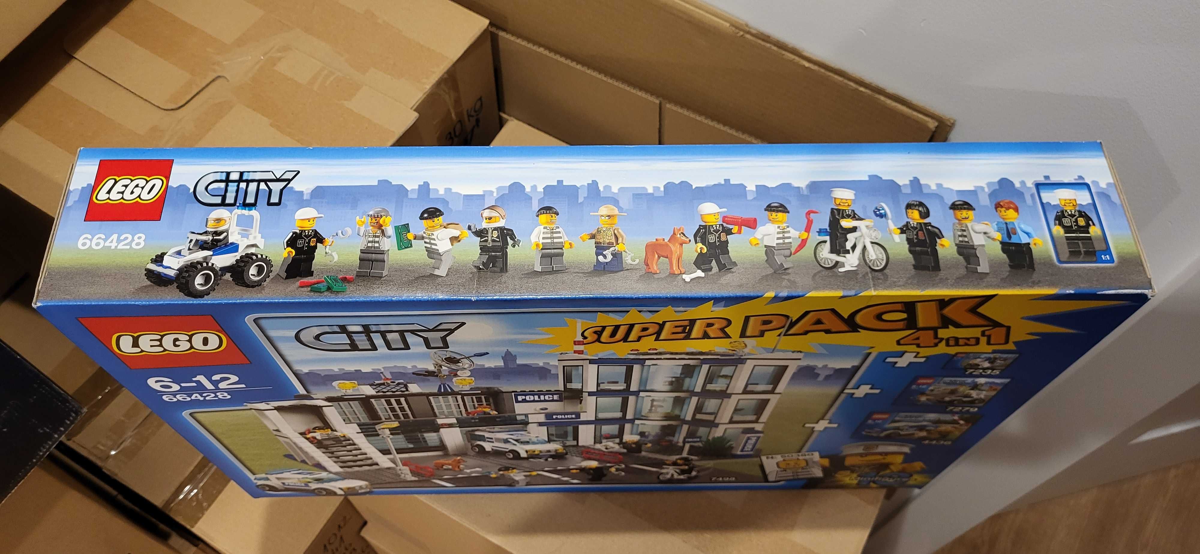 Lego 7498, 7235, 7279, 4436 (4 w 1) Posterunek policji - nowe idealne