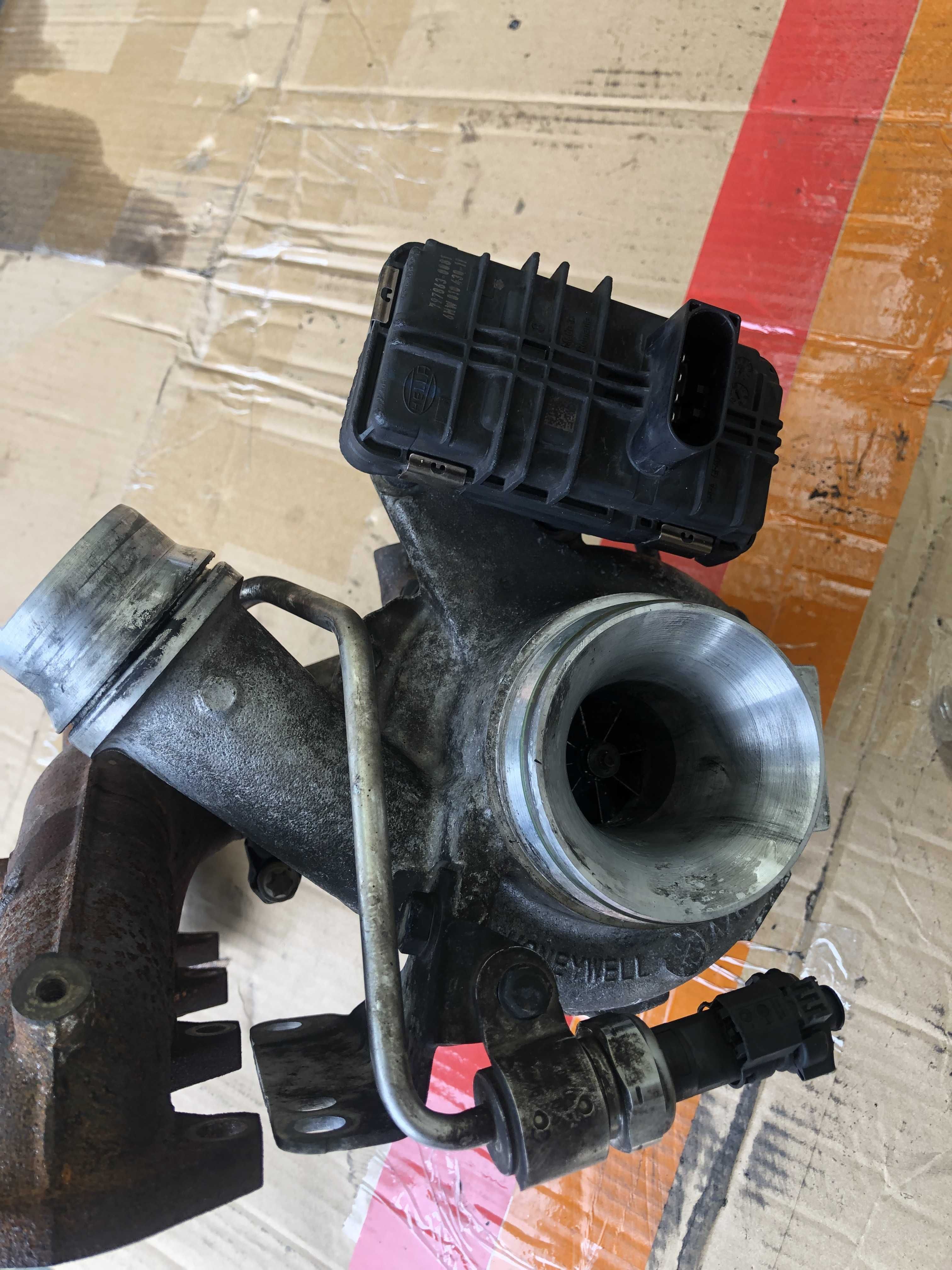 turbina turbosprężarka b47c20a 2.0d bmw f48 x1 f39 f45 mini f56 f60
