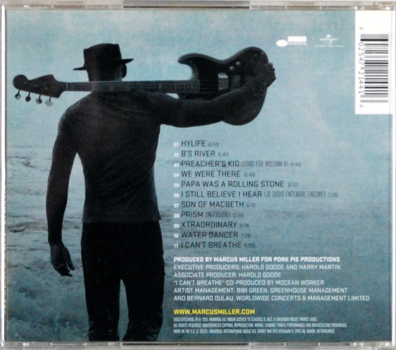 (CD) Marcus Miller - Afrodeezia s.BDB