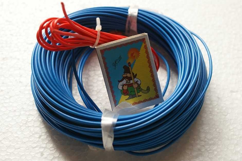 Кабель для підігріву грунту, приміщень, теплиць, інкубаторів