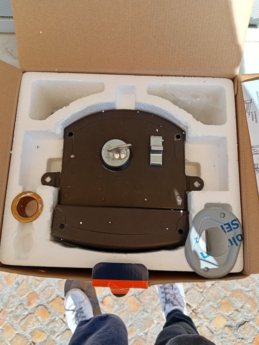 Fechadura rodes como nova