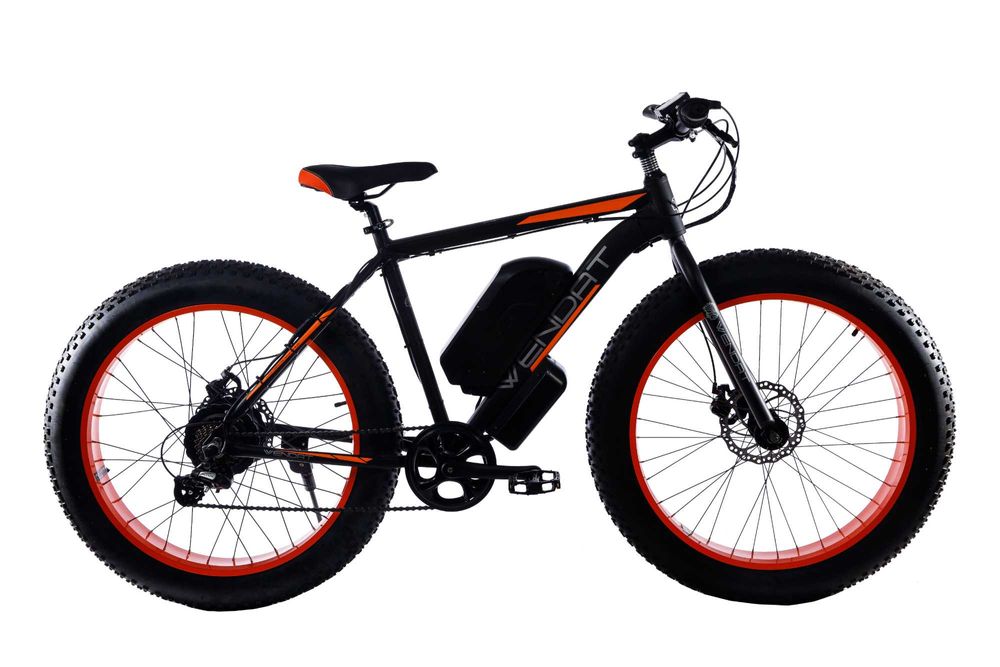 Электровелосипед E-motion Fatbike GT 48V 19Ah 1000W черно-красный