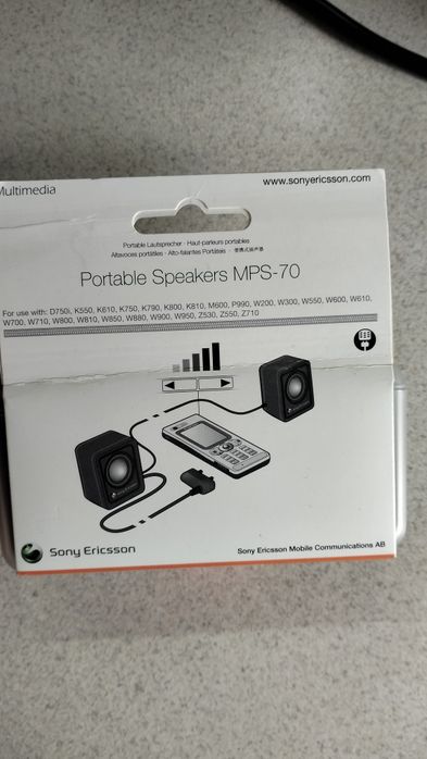 Стереодинамики Sony Ericsson MPS-70