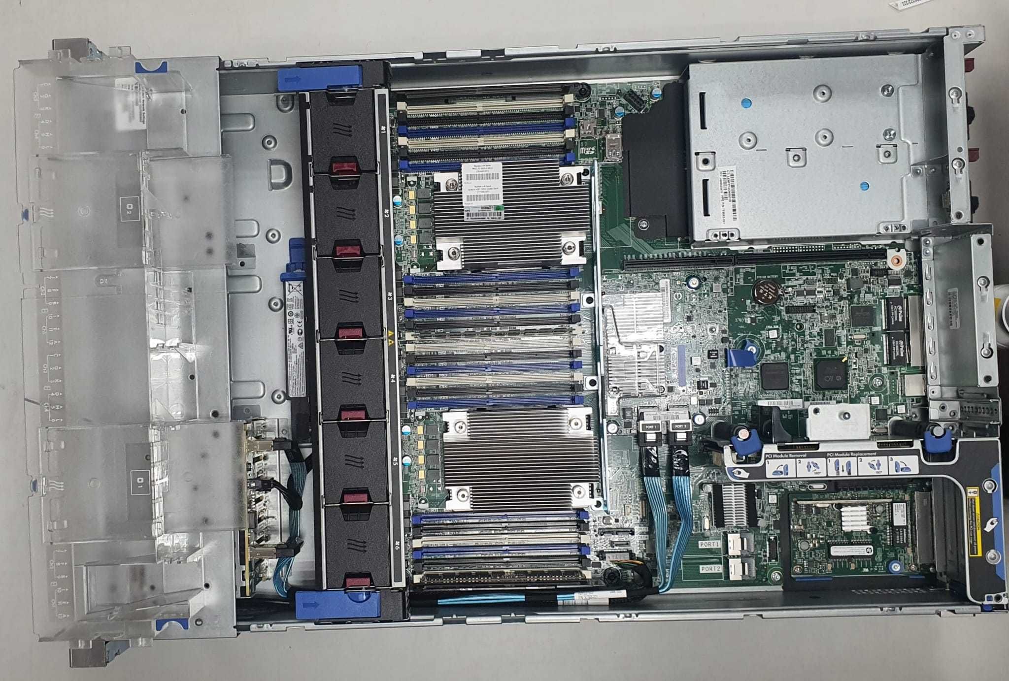 HP DL380 G9 GEN9 | 8 x Discos 2.5" | 40 x vCPU + 64GB DDR4 + 2 x 900GB