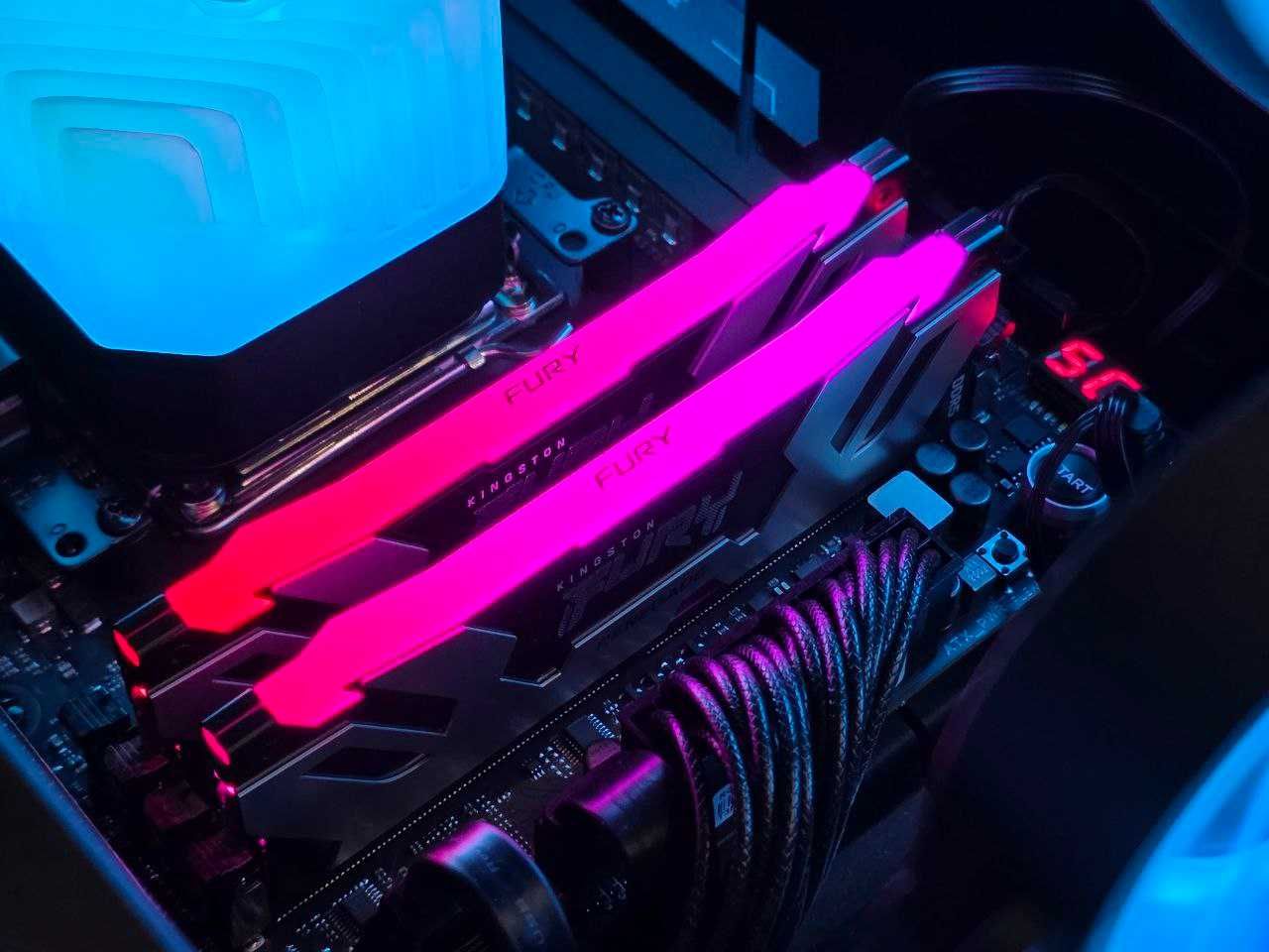 Пам'ять ОЗУ Kingston FURY 32 GB (2x16GB) DDR5 6400 MHz Renegade RGB