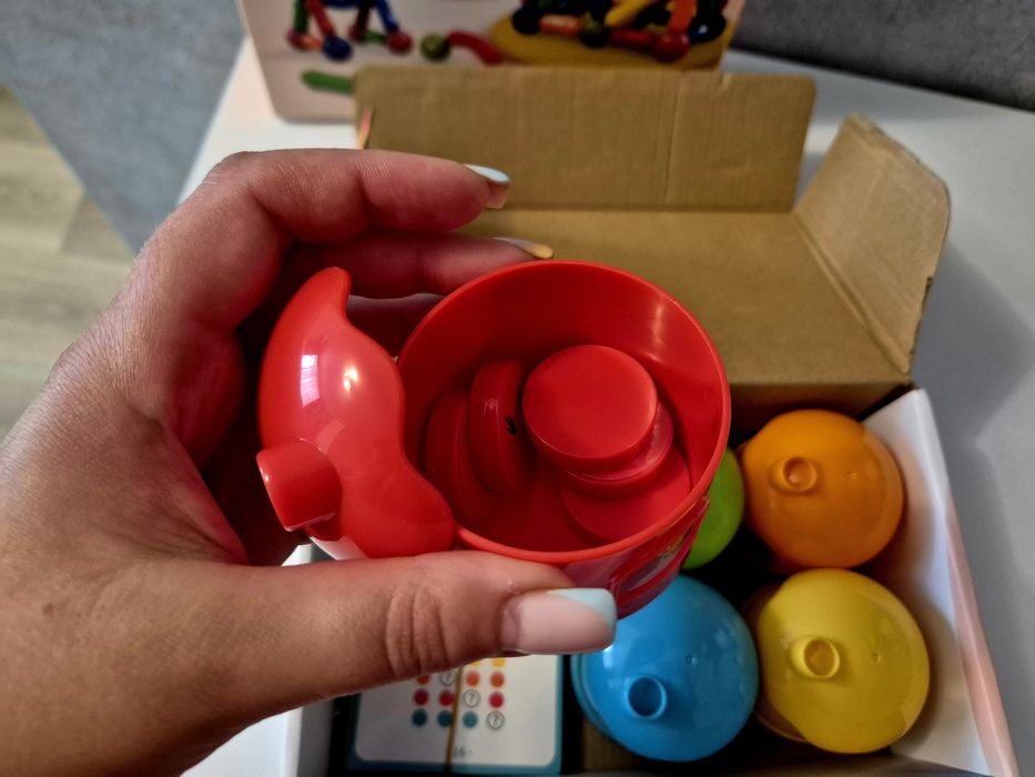 Дитячі розвиваючі ігри (магнітний конструктор/вивчення кольору,рахунок