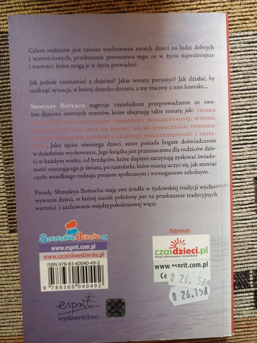 Shmuley Boteach, 10 rozmów które każdy powinien przeprowadzić ze swoim