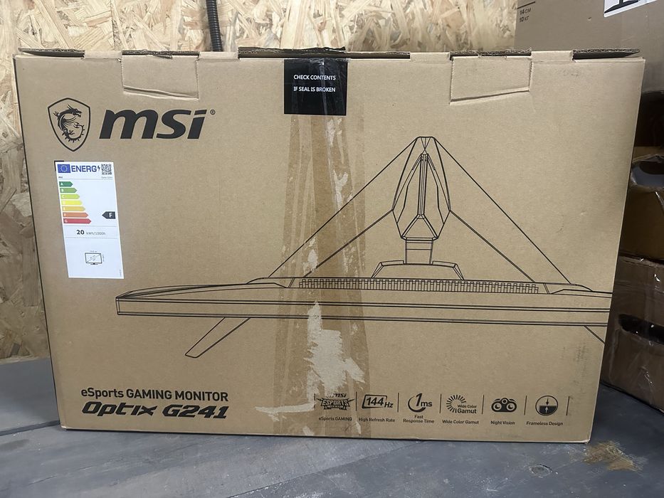 144Гц MSI G241 IPS монітор