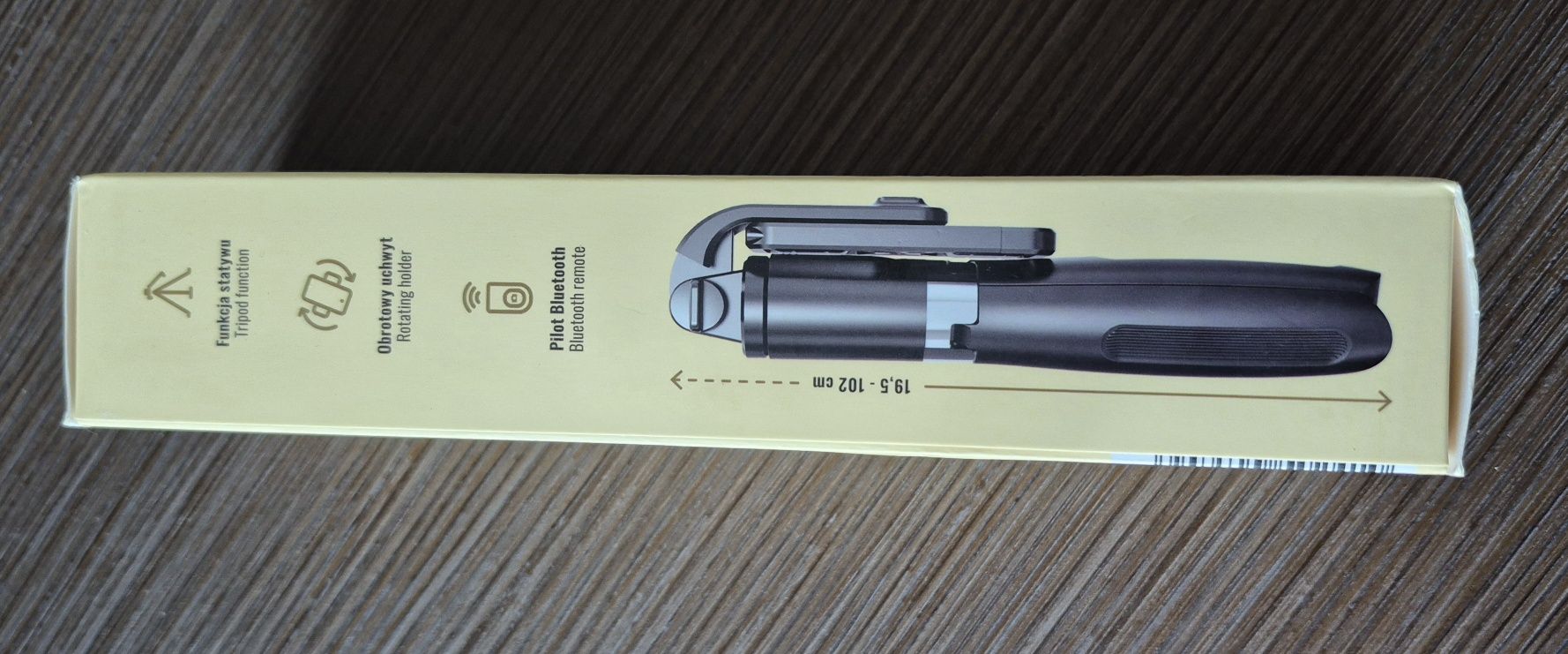 SETTY Selfie Stick Bluetooth ze statywem