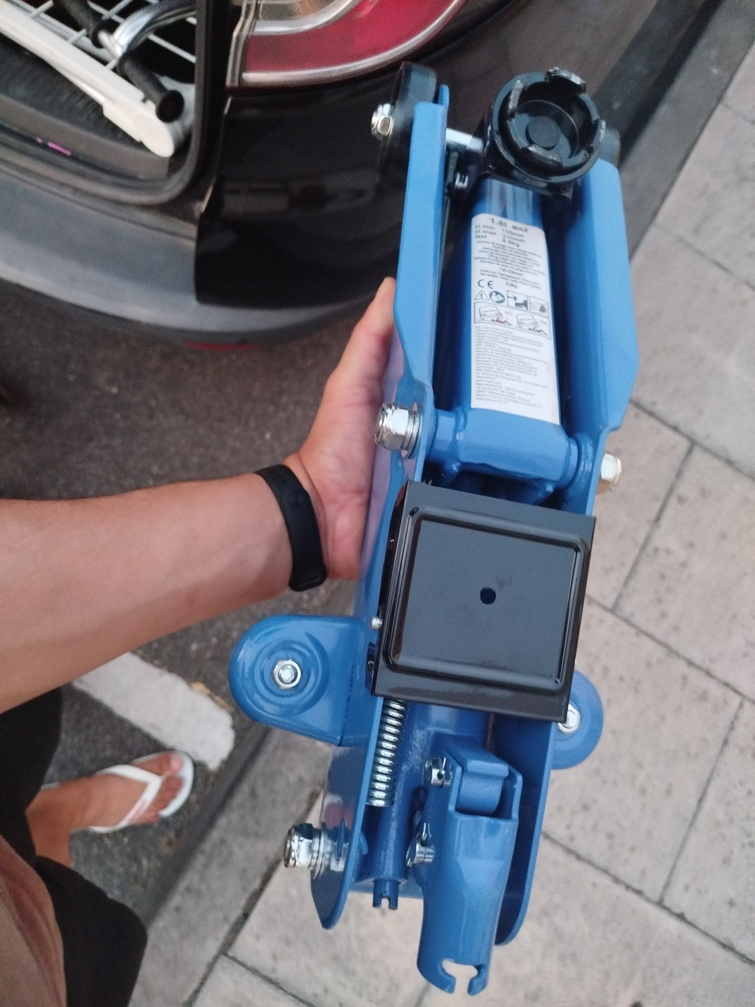 Macaco hidráulico 1,8t