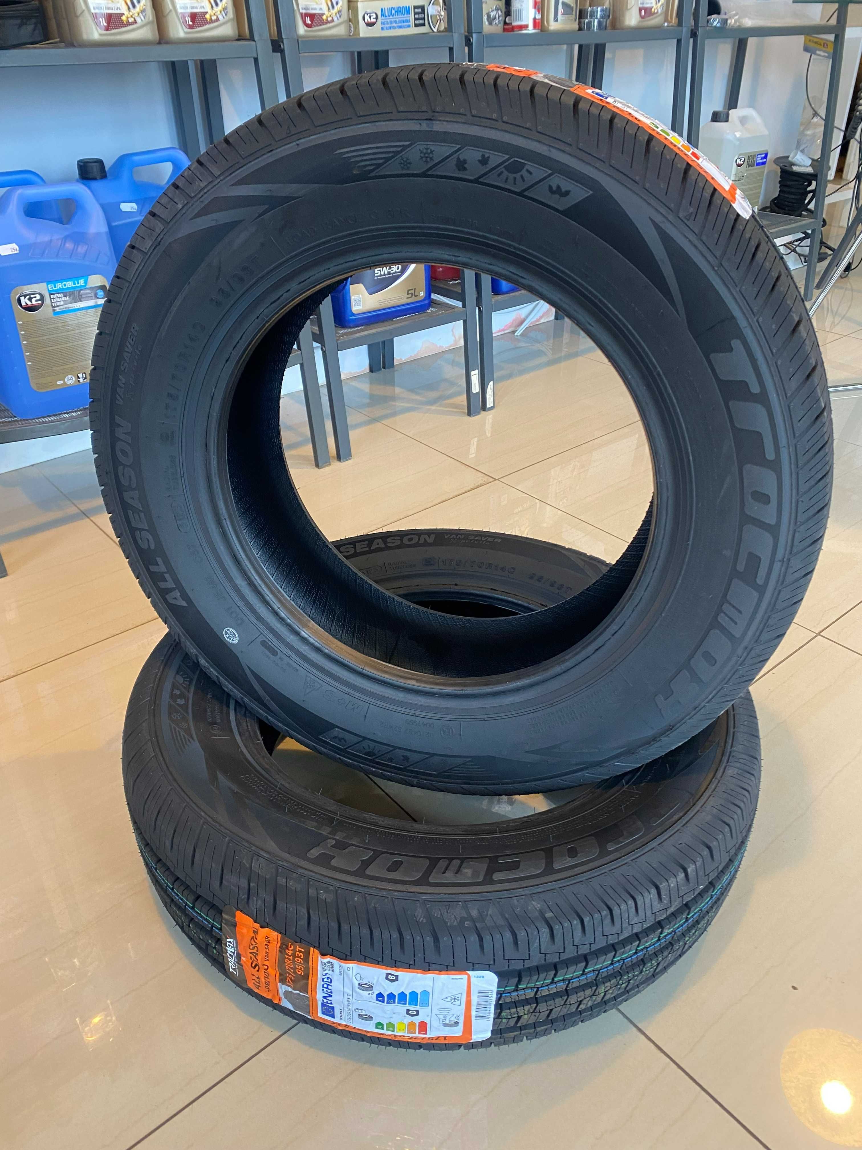 NOWA Opona opony wielosezonowa całoroczna TRACMAX 175/70R14C A/S VAN