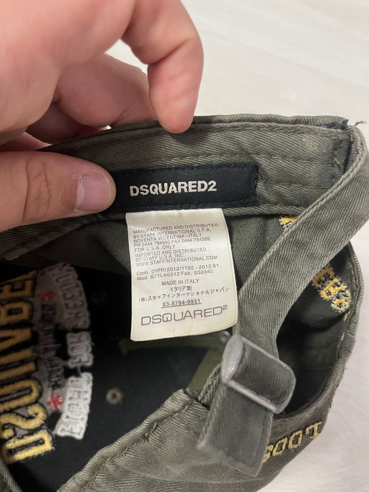 Czapka z daszkiem dsquared 2!