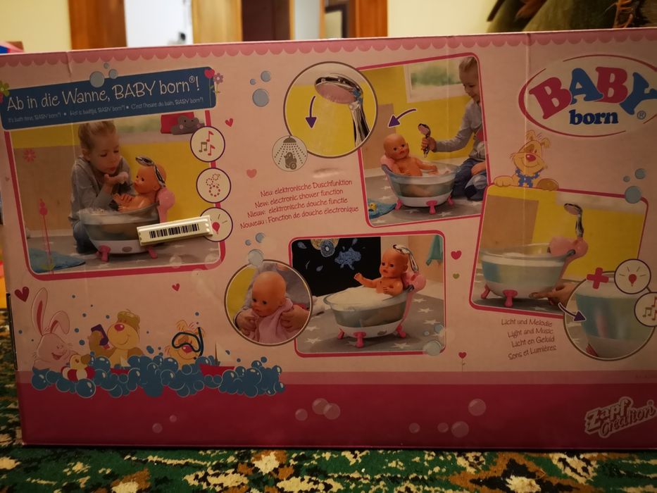 Іграшкова ванночка baby born