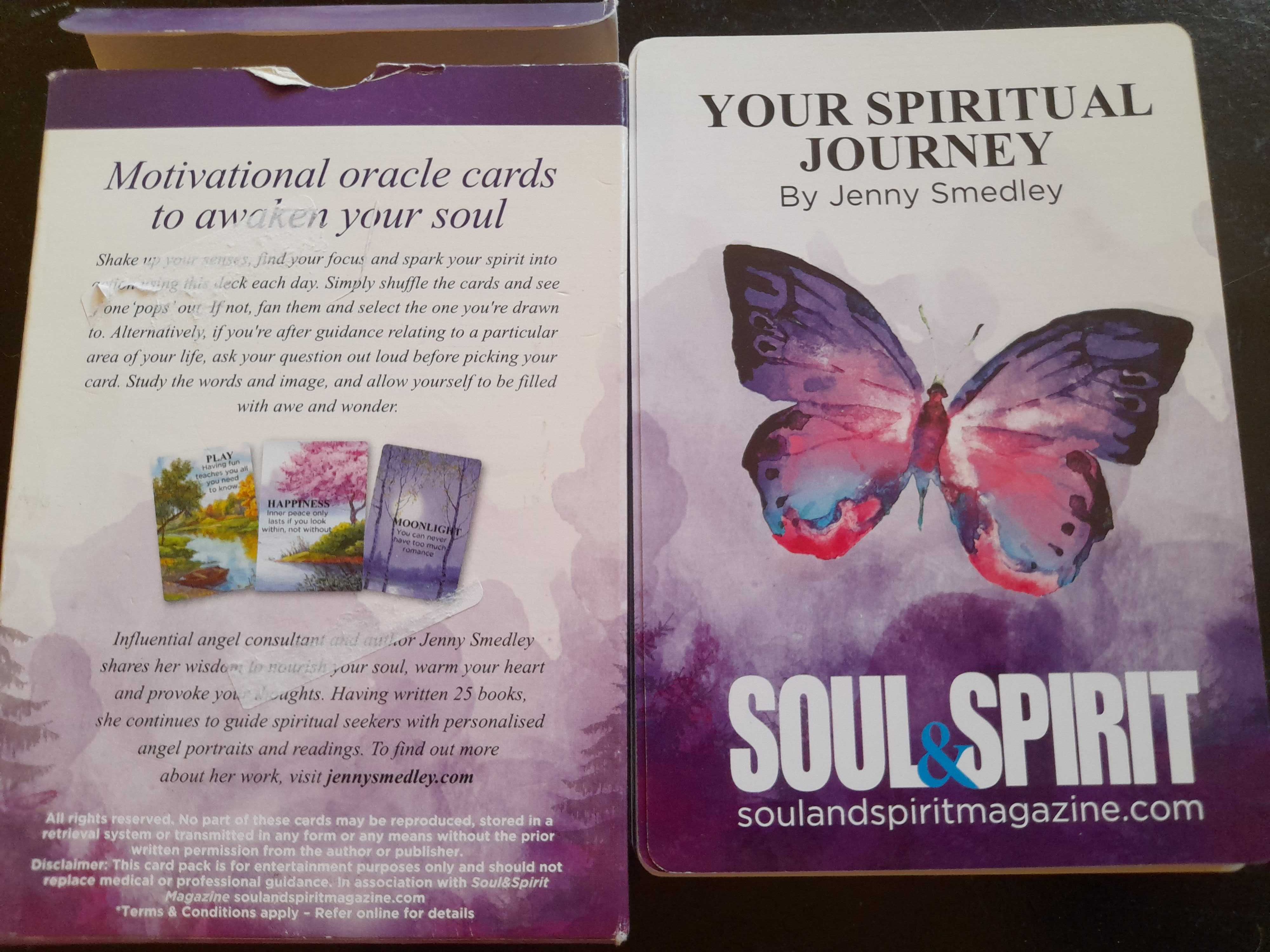 Piękne Karty Your Spiritual JOURNEY Jenny Smedley