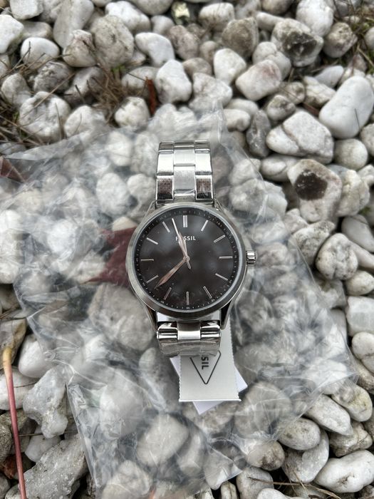 Relógio Fossil em aço