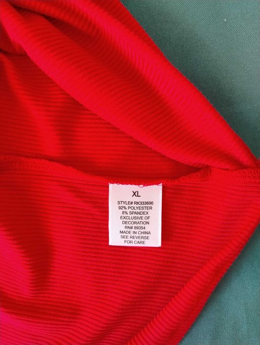 Bluzka T-shirt koszulka No Comment XL z gwiazdą międzynarodową