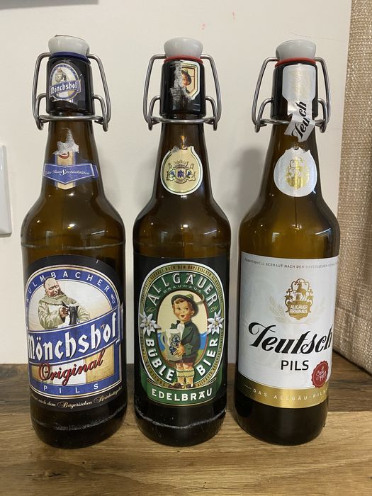 Бутилка з бугельною кришкою б/у