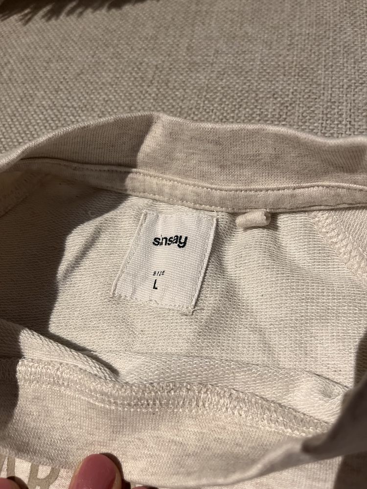 Bluza L Sinsay krótsza jak nowa