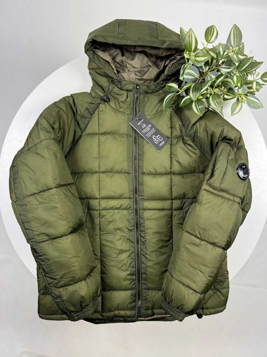 Пуховик C.P. Company Black Green