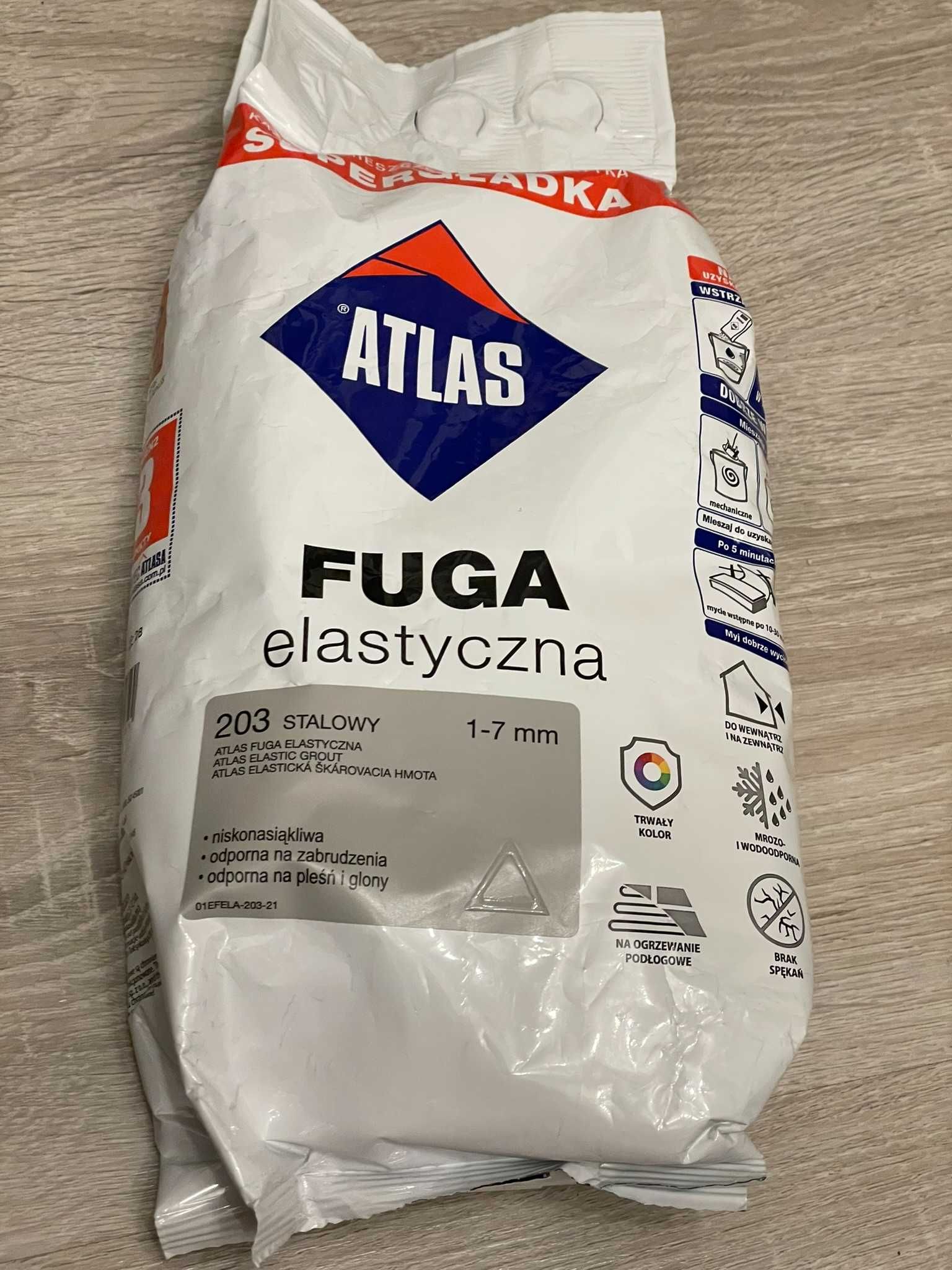 Fuga elastyczna Atlas 203 stalowy 2 kg