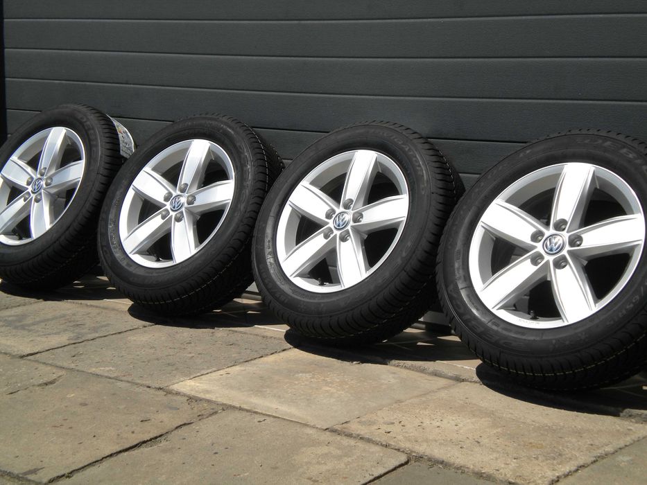 Nowe koła aluminiowe 15 5x100 Oryginał VW POLO VI wielosezonowe
