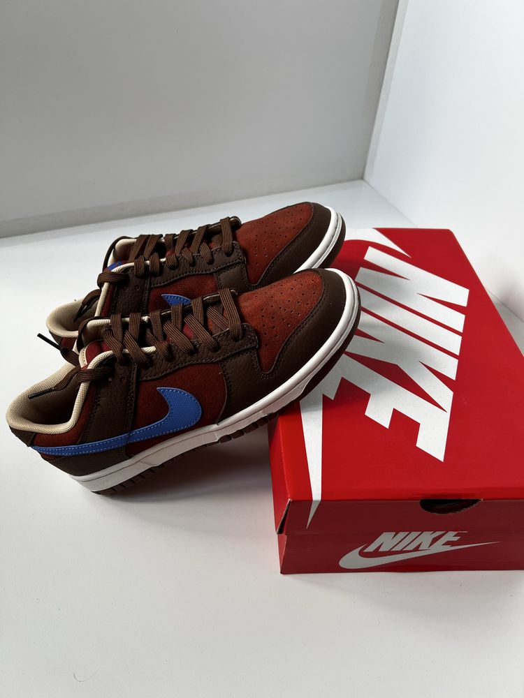 Nike Dunk Low Retro Prm Cacao Wow/Comet Blue нові, оригінал