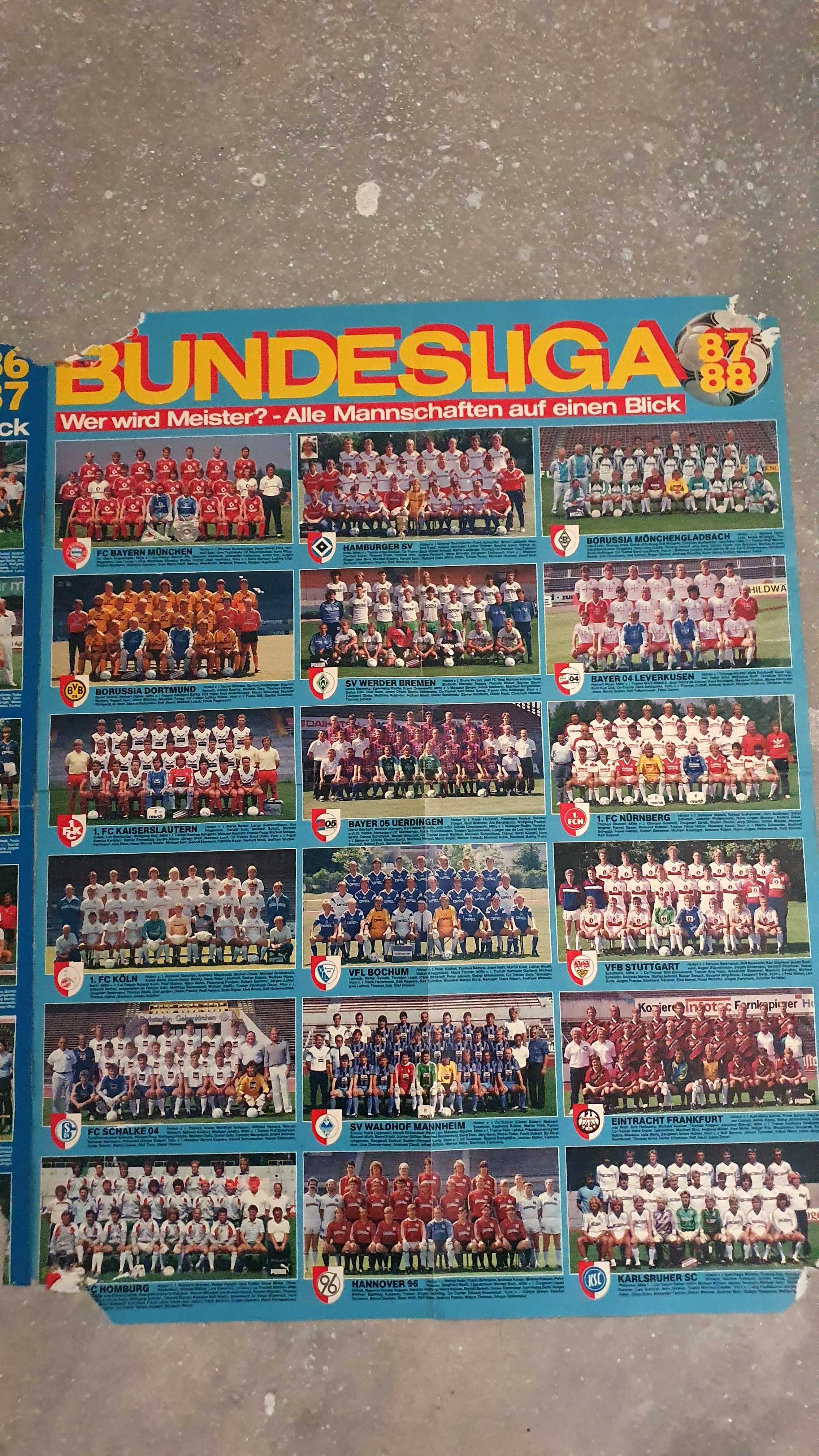 Poster Football Bundesliga