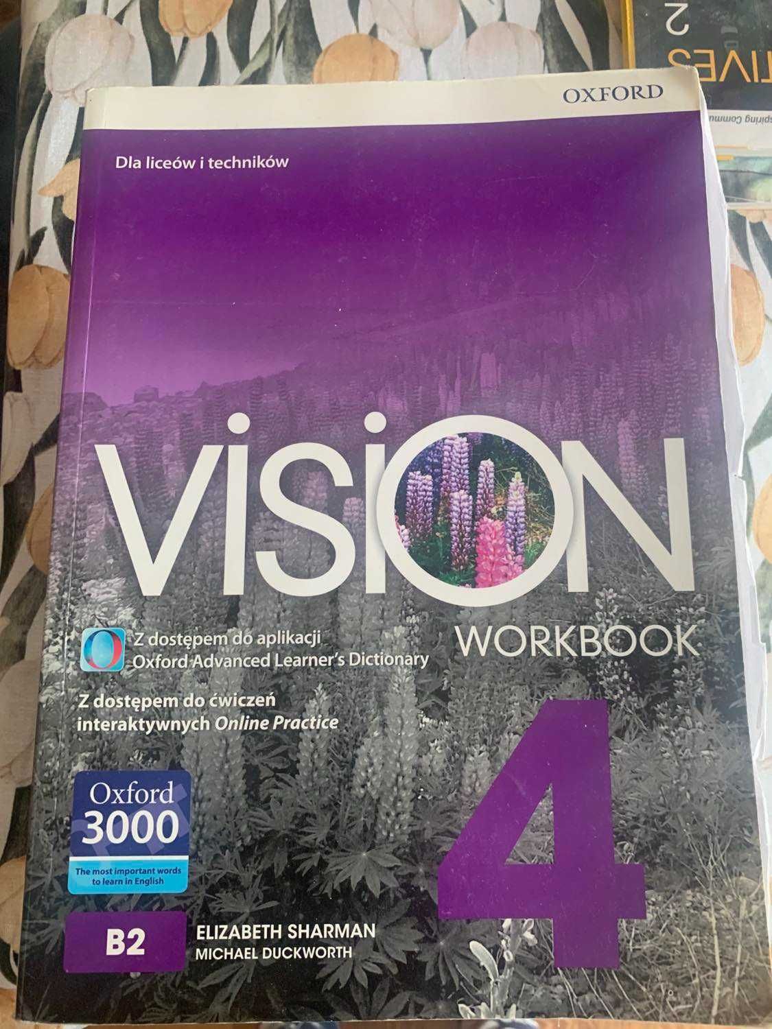 Sprzedam książkę Vision Ćwiczenia Oxford  B2 4