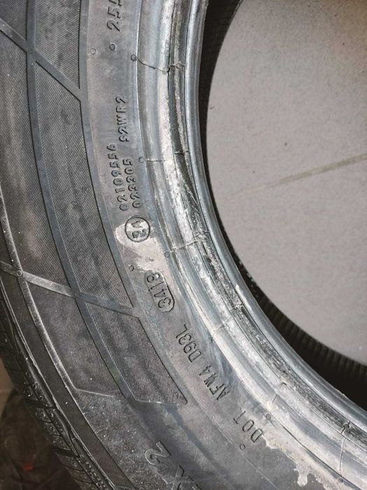 255/60R18 112H Continental ContiCrossContact LX 2 kpl 8,5mm 2018r.