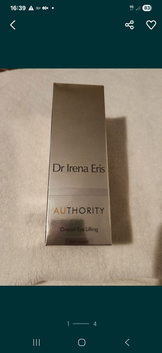 Dr Irena Eris Authority Eye Lifting Serum Dzień/Noc 15 ml + Neurofille