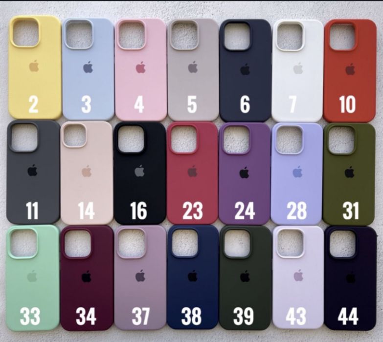 Силиконовый чехол sillicone case на iphone айфон силіконовий чохол