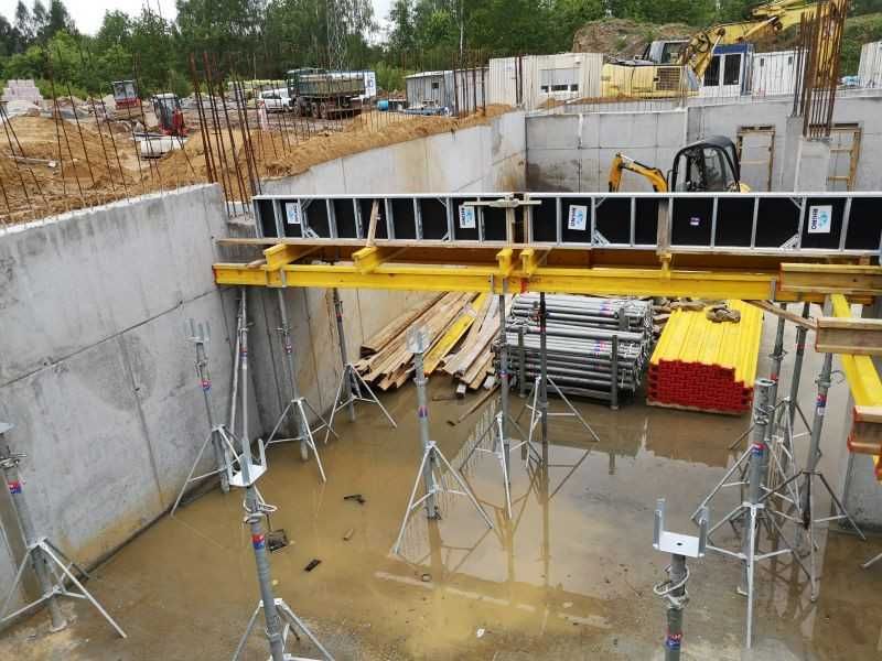 Wynajem szalunków stropowych i ściennych