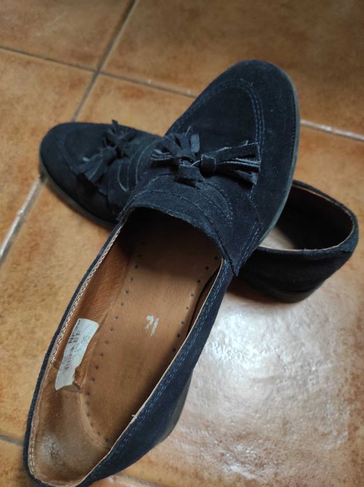 Sapato nº38 camurça /pele  Tapadas