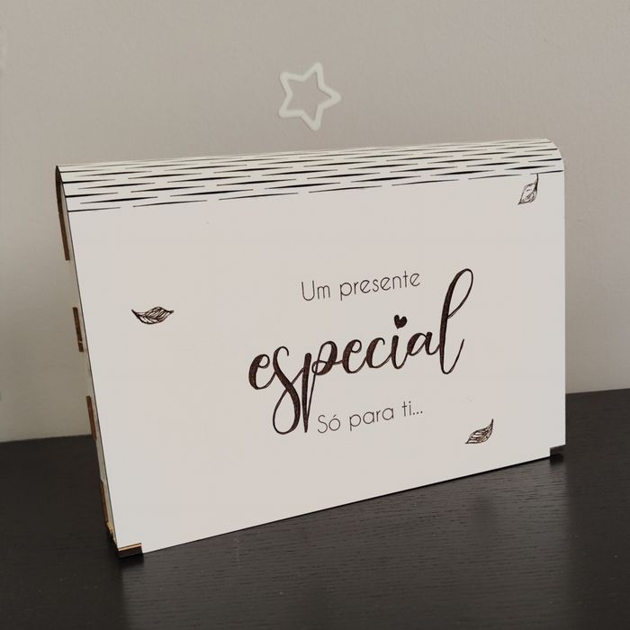 Caixa para oferta - 100% personalizável.