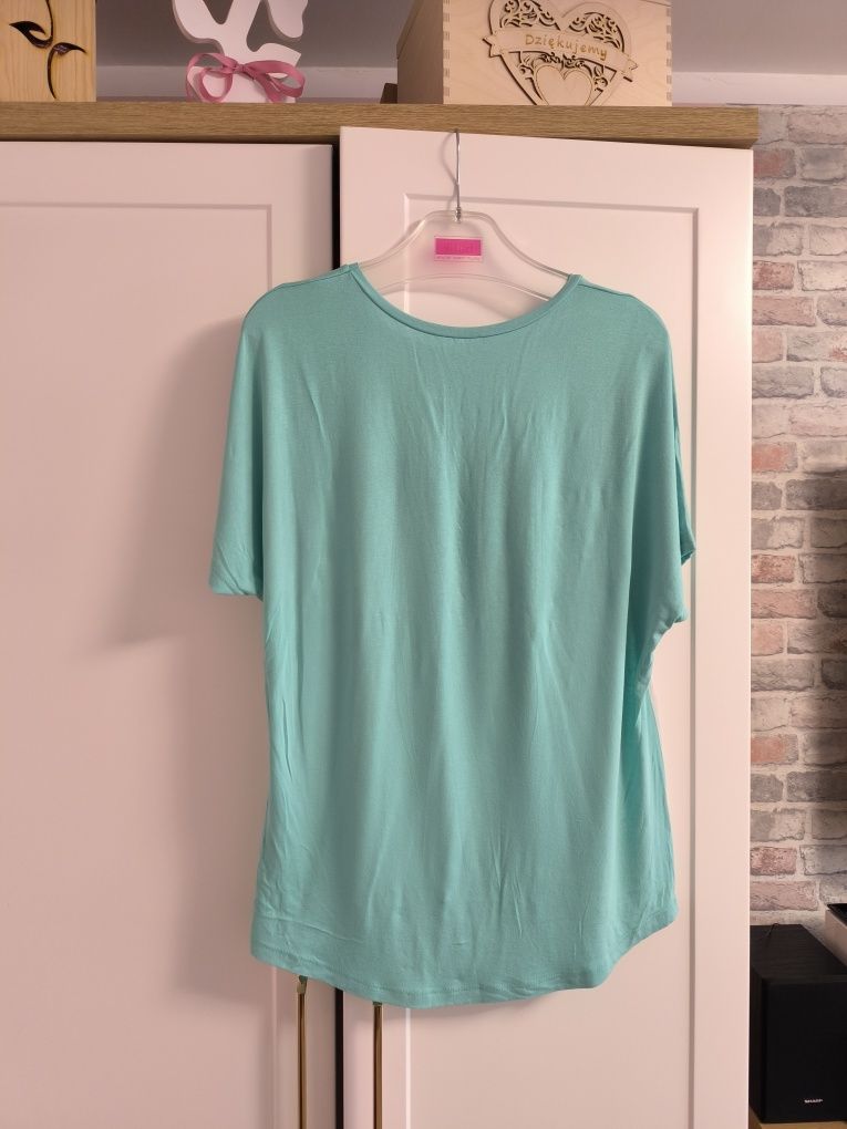 Bluzka t-shirt z krótkim rękawem, rozmiar L (40)