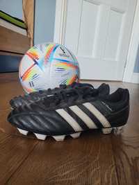 Buty piłkarskie korki adidas sportowe skórzane