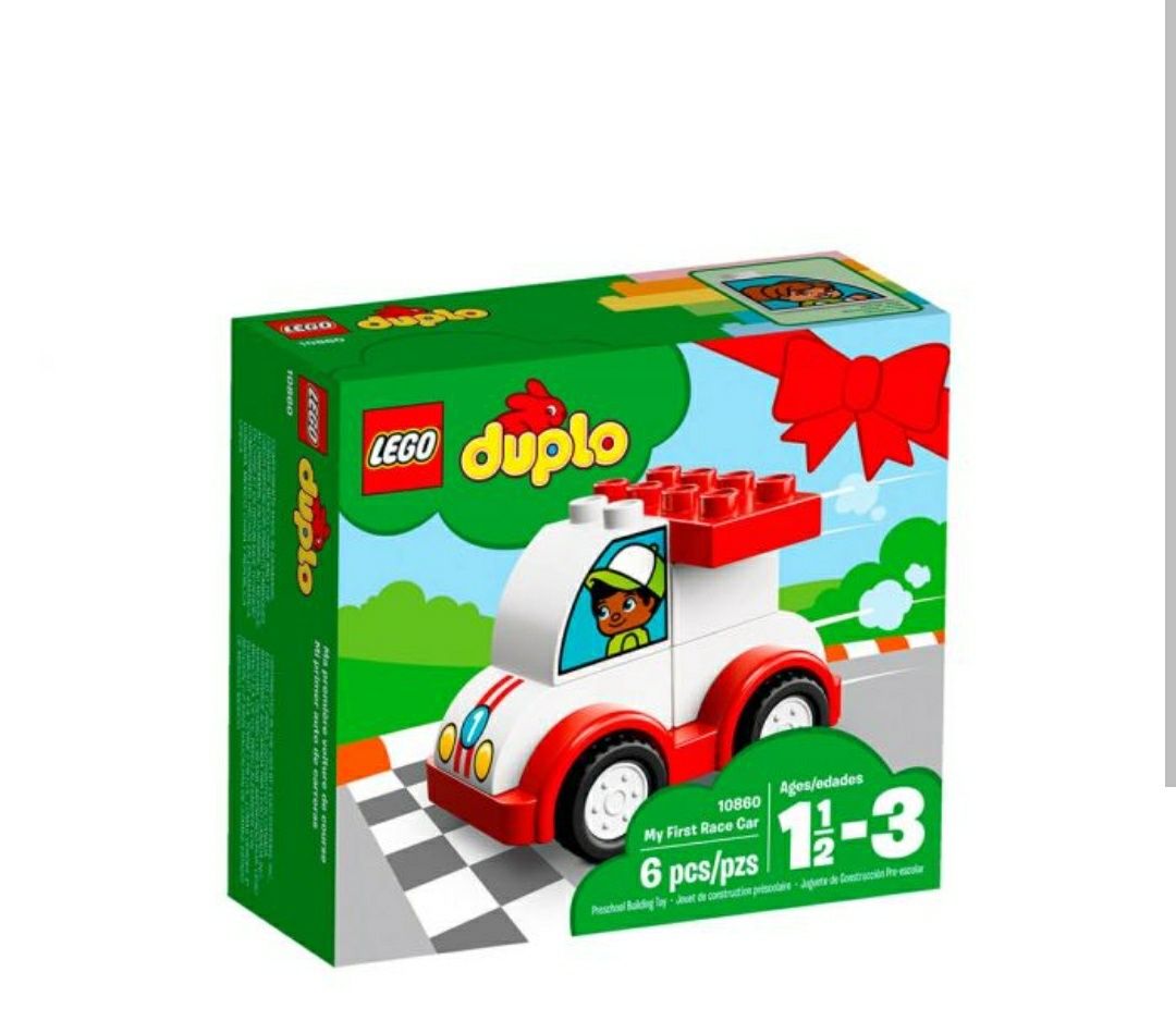 Lego duplo лего мої перші машинки мій перший гоночний автомобіль 10886