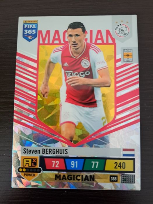 FIFA 365 karta nr 368 Steven Berghuis Magician