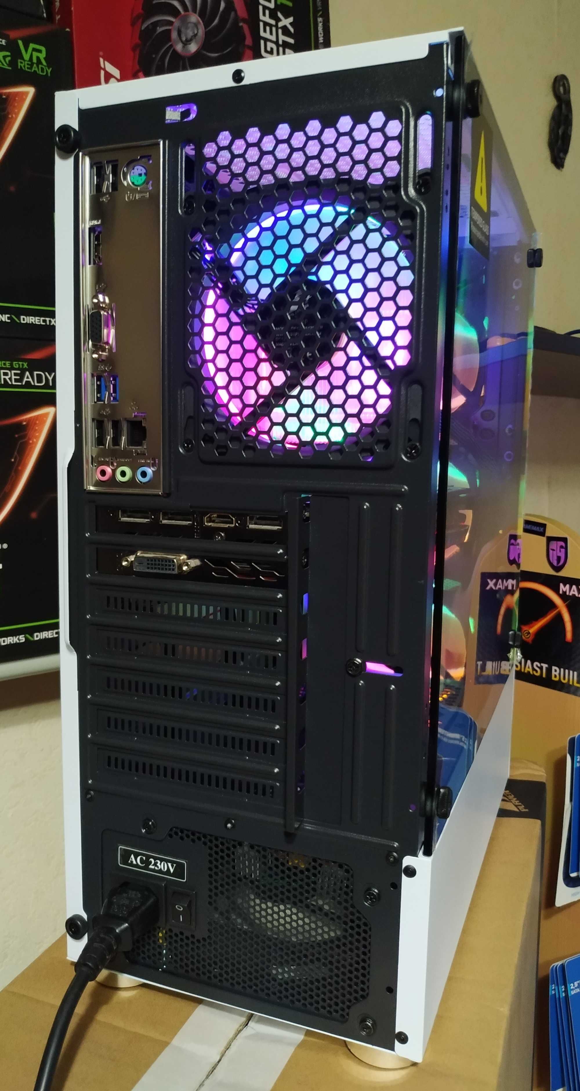 Ігровий комп'ютер INTEL I7 4.0 GHZ, GTX1060 6GB, 16GB, SSD240+500GB ПК