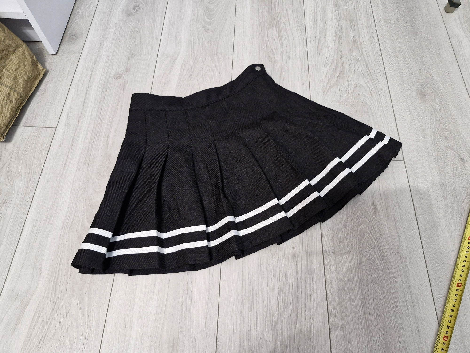 Spódniczka plisowana mini tenisowa h&m 36