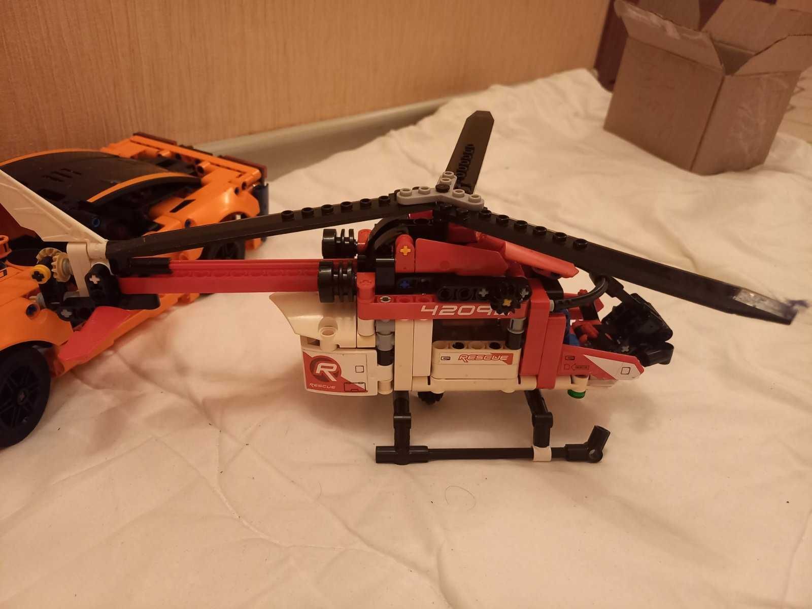 LEGO® Technic Corvette ZR1 (42093) + Вертоліт (42092) оригінал лего