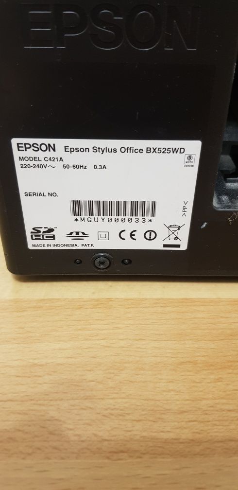 Urządzenie wielofunkcyjne Epson Stylus BX525WD Drukarka Epson 3 w 1